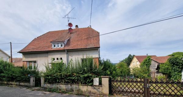 MAISON à vendre 5 pièces axe COLMAR & TURCKHEIM (68) sur 810 m2 de TERRAIN