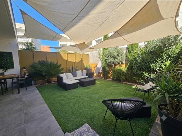 Grand T2 50m2 Jardin 50m2