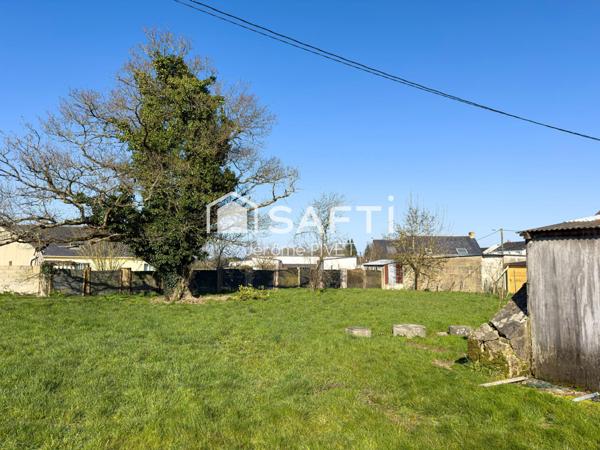 Maison rénover sur terrain constructible