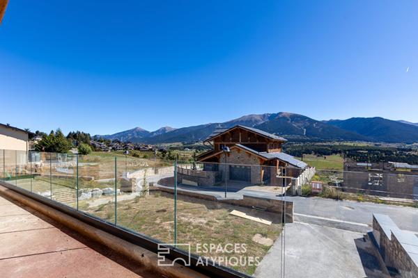 Chalet à Bolquère avec vue spectaculaire sur le Cambre d’Aze
