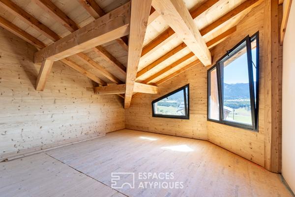 Chalet à Bolquère avec vue spectaculaire sur le Cambre d’Aze