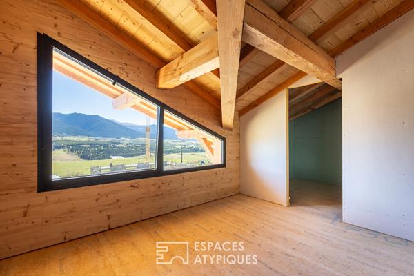 Chalet à Bolquère avec vue spectaculaire sur le Cambre d’Aze