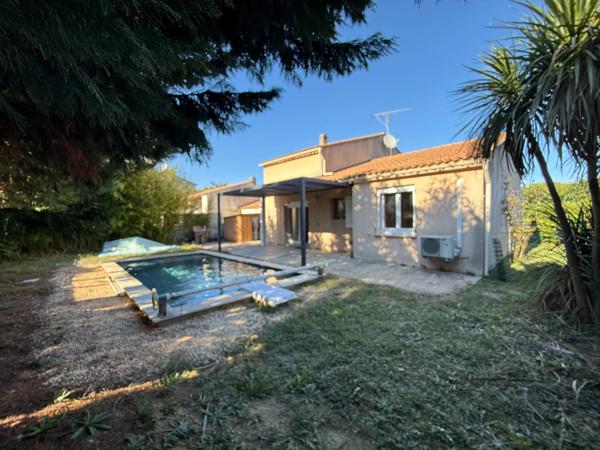 Maison à vendre 5 pièces 450m² de terrain piscine ()