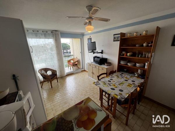 Studio à vendre 20 m² Le Grau-du-Roi