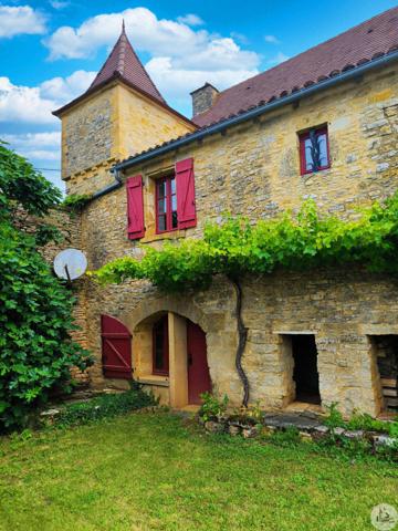 Ensemble en pierre maison et gîte