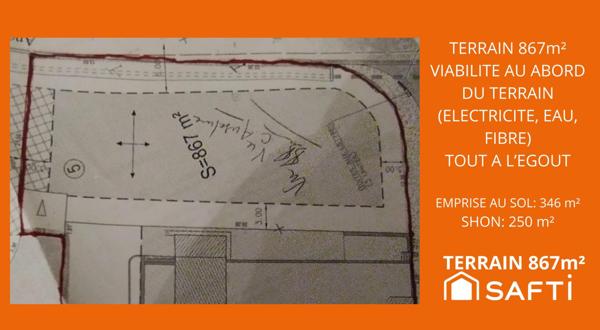 MAGNIFIQUE TERRAIN CONSTRUCTIBLE DANS APT