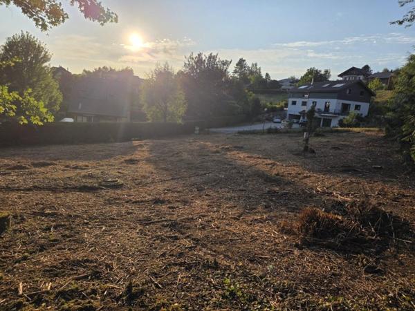 Vente / Terrain constructible à Nâves-Parmelan (74370)