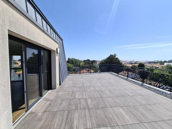 appartement Les Sables-d'Olonne T2 bis bien placé avec terrasse panoramique