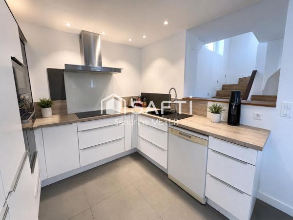 Maison rénovée 169 m², 4 chambres, DPE C
