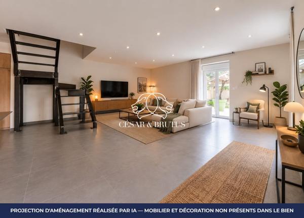 MAISON SAINT QUENTIN FALLAVIER – 3CH – 115²m – TERRAIN 220m² – AUCUN TRAVAUX