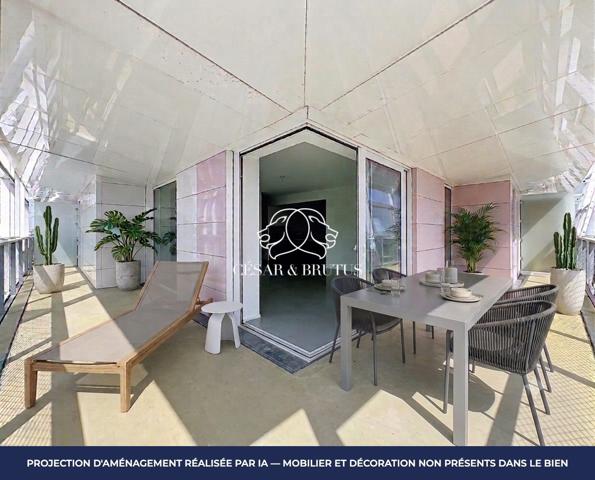 SUPERBE APPARTEMENT AVEC TERRASSE ET GARAGE À LA TOUR YCONE