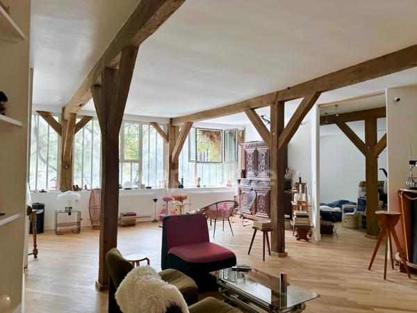 Paris XIème - Quartier Popincourt - Impasse privée - Appartement/Maison esprit loft 98m2