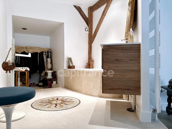 Paris XIème - Quartier Popincourt - Impasse privée - Appartement/Maison esprit loft 98m2