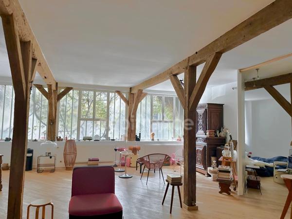 Paris XIème - Quartier Popincourt - Impasse privée - Appartement/Maison esprit loft 98m2