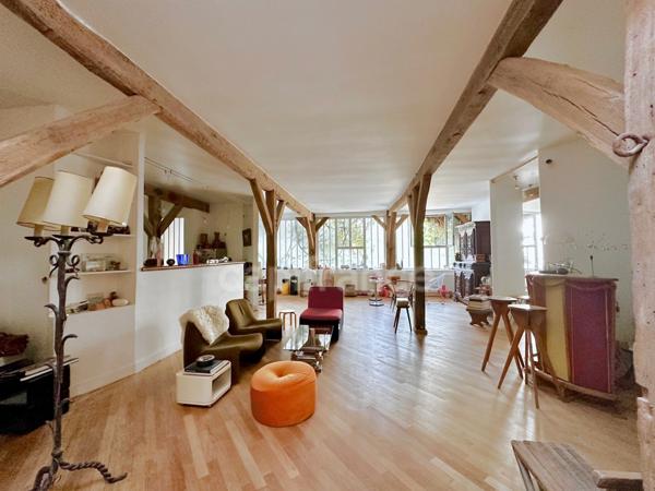 Paris XIème - Quartier Popincourt - Impasse privée - Appartement/Maison esprit loft 98m2