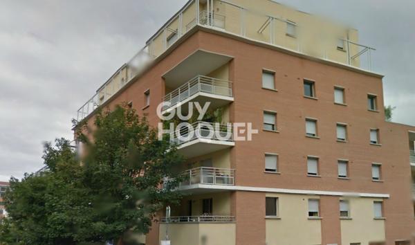 Toulouse-Médiathèque T2 rez-de-chaussée avec terrasse - climatisé