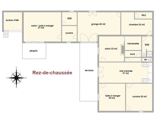 À vendre - Maison bourgeoise, 12 pièces située à Castelnau-Rivière-Basse (65700)
