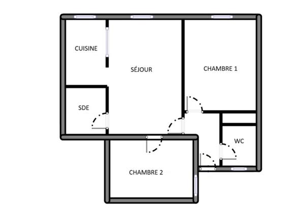 Appartement à vendre |  Bordeaux |  3 pièces | 78 m²