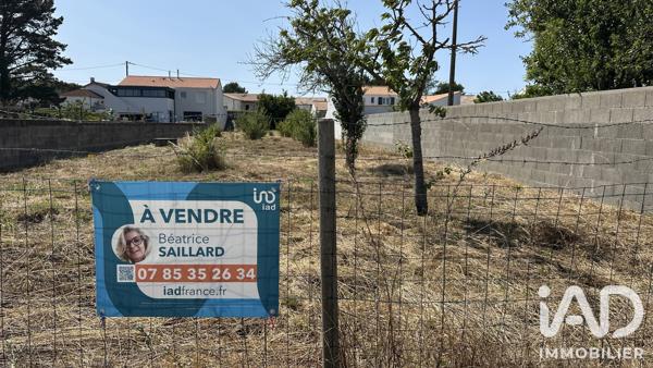 Terrain à vendre 1 011 m² La Tranche-sur-Mer