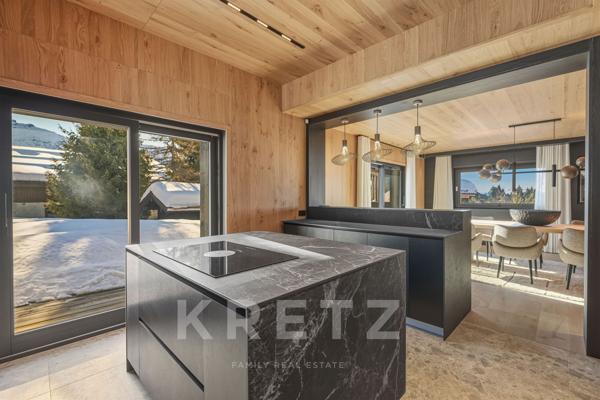 MEGEVE- MONT D'ARBOIS - Chalet d'exception 450 m2 signé Jacques le Même entièrement rénové