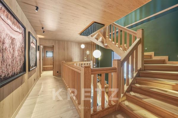 MEGEVE- MONT D'ARBOIS - Chalet d'exception 450 m2 signé Jacques le Même entièrement rénové