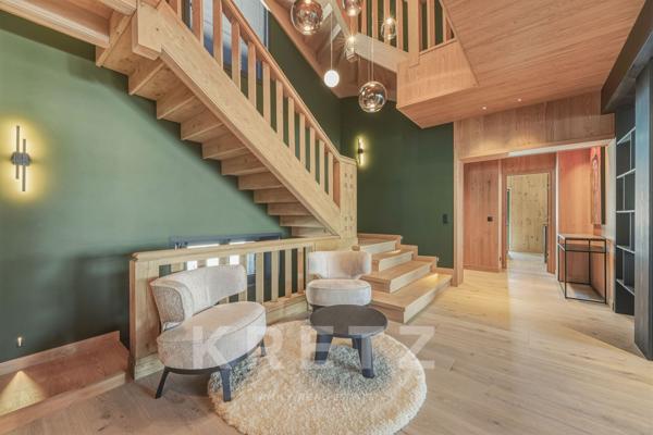 MEGEVE- MONT D'ARBOIS - Chalet d'exception 450 m2 signé Jacques le Même entièrement rénové