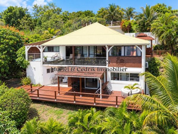 Villa créole, vue mer et espaces modulables