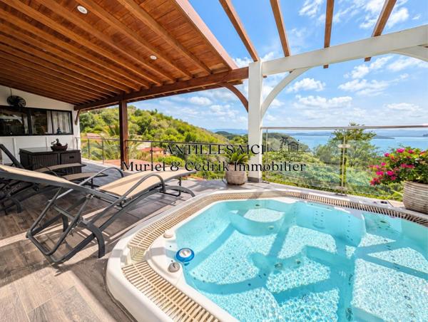 Villa créole, vue mer et espaces modulables