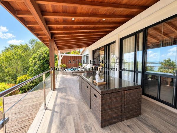 Villa créole, vue mer et espaces modulables