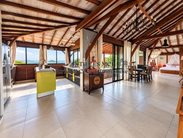 Villa créole, vue mer et espaces modulables