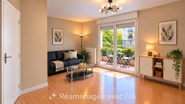 Appartement T2 45m2 avec terrasse Dijon Avenue Kellermann