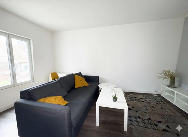 appt T2 neuf entièrement rénové & meublé, (offre clés en main) à vendre ROUEN droite, surface hab. 33 m2.