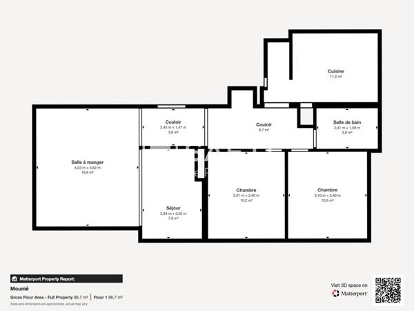 Montpellier Les Aubes – 4 pièces + garage