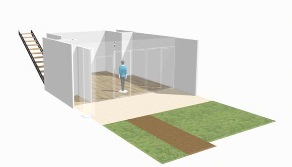 Appartement 3 pièces avec jardin, et parking