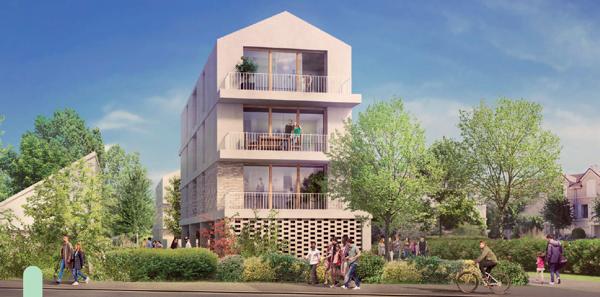 Appartement 3 pièces avec jardin, et parking