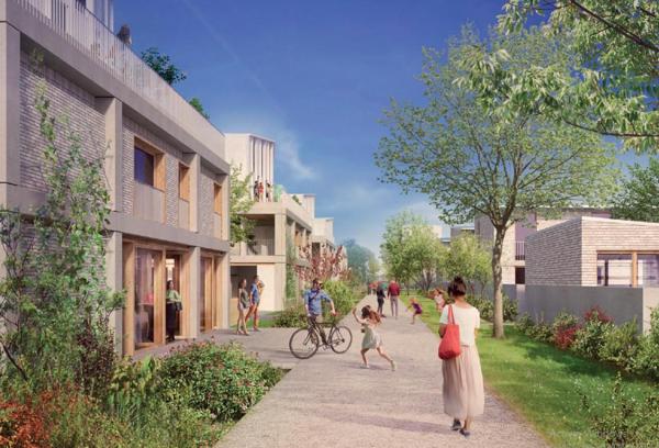 Appartement 3 pièces avec jardin, et parking