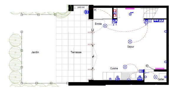 Appartement 3 pièces avec jardin, et parking