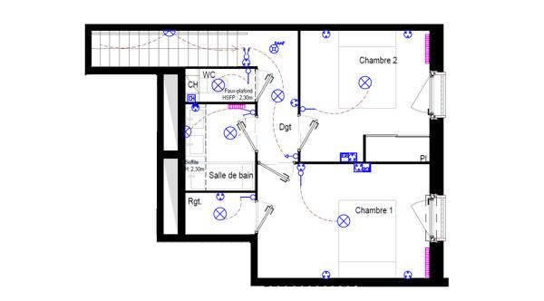 Appartement 3 pièces avec jardin, et parking