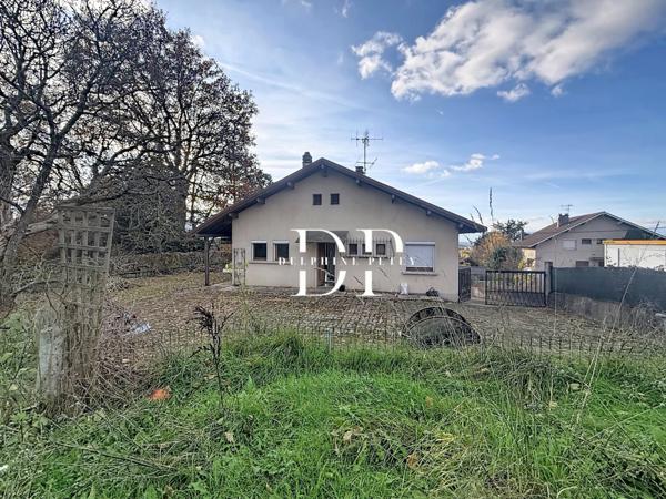 Maison à vendre 4 pièces, terrain de 1300 m2 environ VETRAZ MONTHOUX (74)
