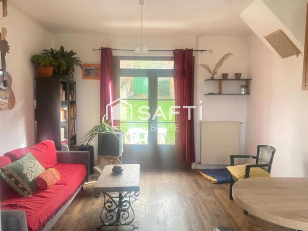 Maison mitoyenne avec jardinet