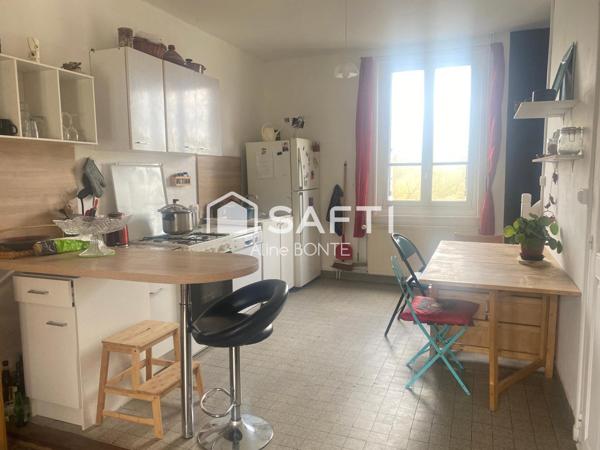 Maison mitoyenne avec jardinet