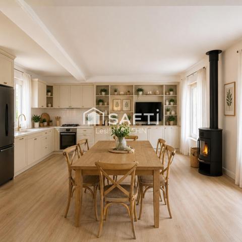 Maison meulière de caractère de 147 m² au sol livrée clef en main après rénovation - DPE C