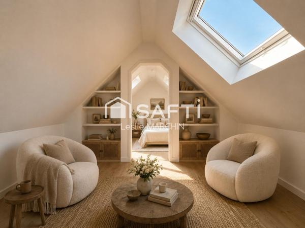 Maison meulière de caractère de 147 m² au sol livrée clef en main après rénovation - DPE C