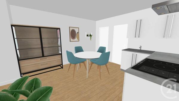 Appartement F2 à vendre  2 pièces - 46,80 m 2   BESANCON  - 25