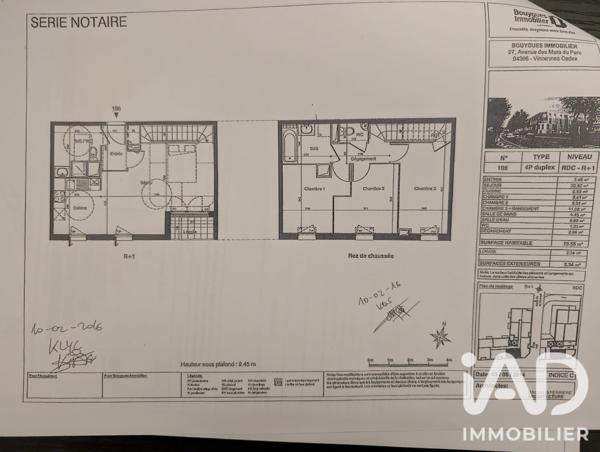 Appartement à vendre 4 pièces 75,81 m² Alfortville