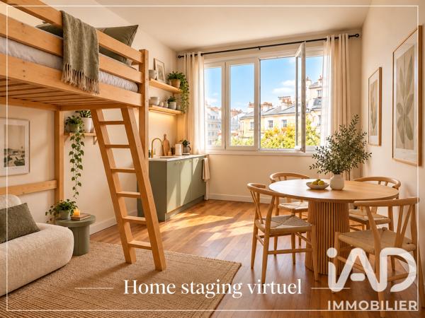 Studio à vendre 19 m² Paris 13
