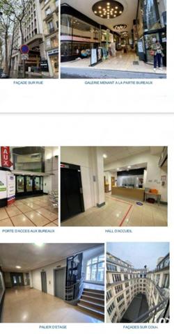 Bureaux à vendre 164 m² Paris 8