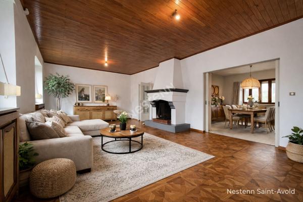 Maison individuelle 127 m2 ,4 chambres, garage, sous-sol