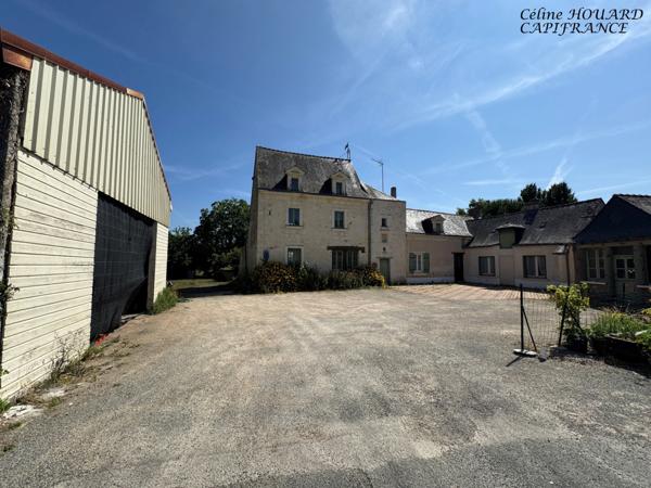 Maison à vendre 7 pièces + terrain constructible et dépendances