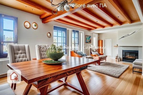 Maison à vendre - 7 pièces - 185 m² habitables - 326 m² au sol - 1359 m² de terrain - vue panoramique - COLLONGES SOUS SALEVE (74)